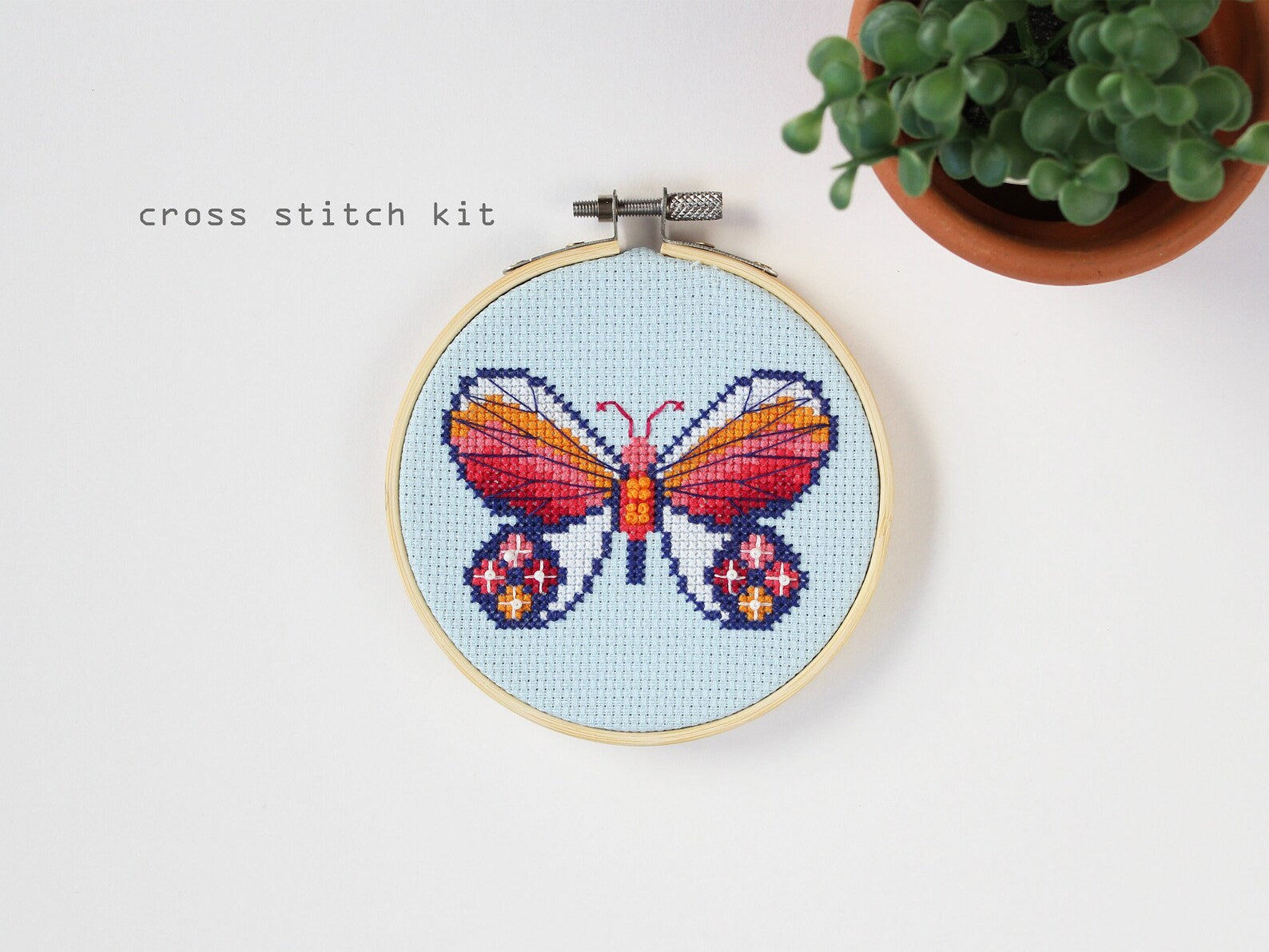 Butterfly Cross Stitch Kit