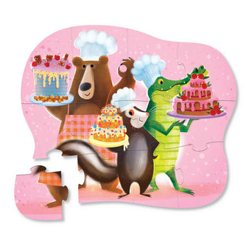12 PC Mini Puzzle: Sweet Treats - 0