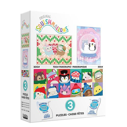 3 in 1 Multipack Puzzle Squishmallows