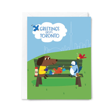 Greetings from Toronto Card