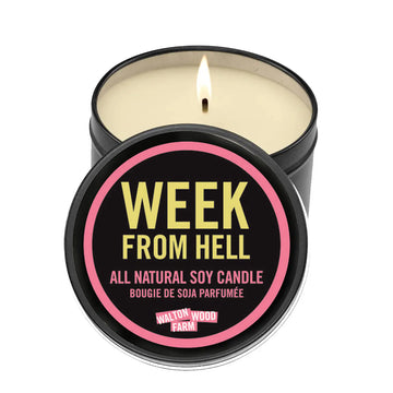 Week From Hell 8oz Candle