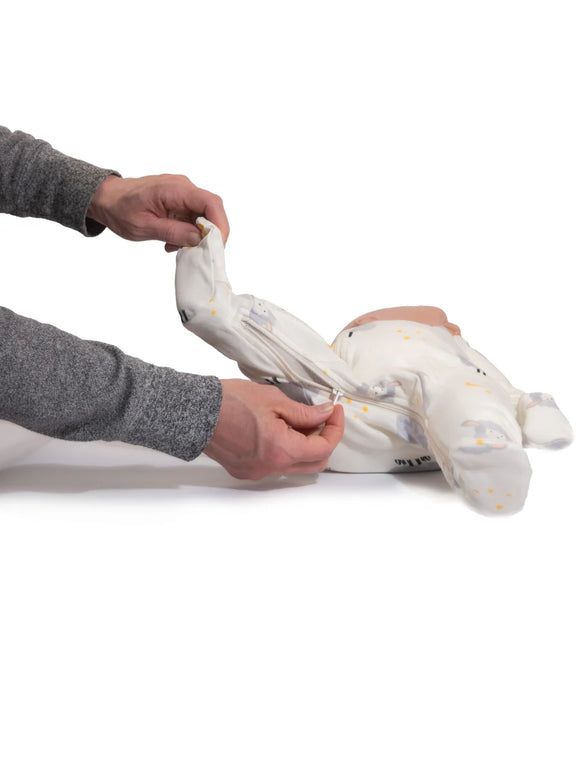 Count Me To Sleep - Organic Cotton Sleeper (ZippyJamz)