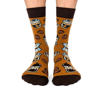 Men’s Coffee Addict Socks - 0