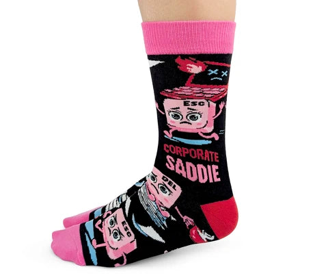 Women's Corporate Saddie Socks