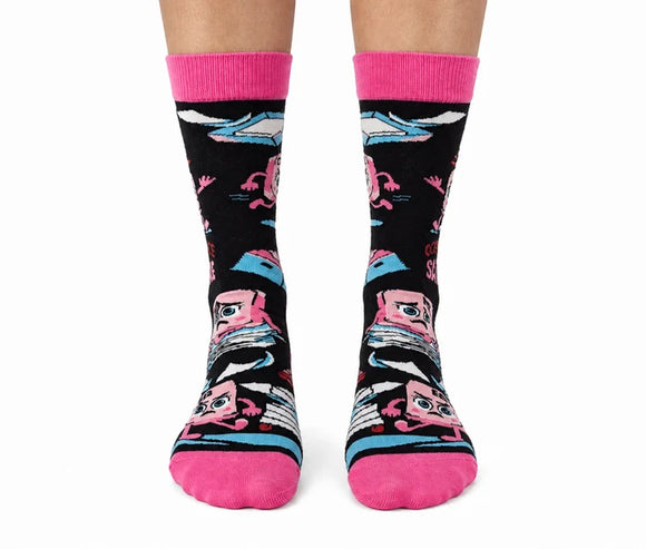 Women's Corporate Saddie Socks