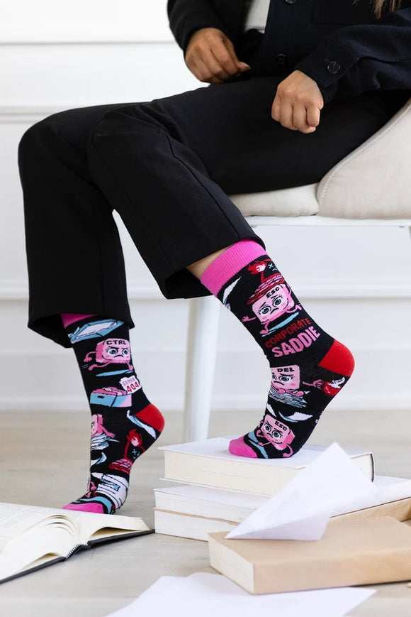 Women's Corporate Saddie Socks