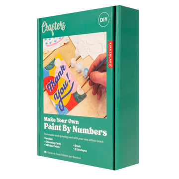 Crafters Paint by Numbers Greeting Cards