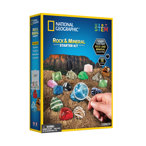 National Geographic Rock & Mineral Starter Kit