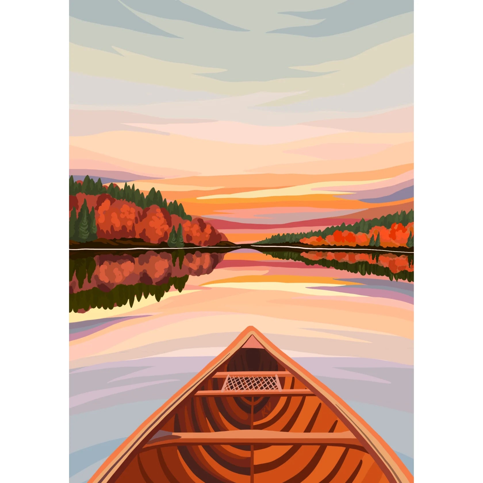 Villager Puzzles | Canoeing at Dawn | 500-Piece Puzzle for Adults