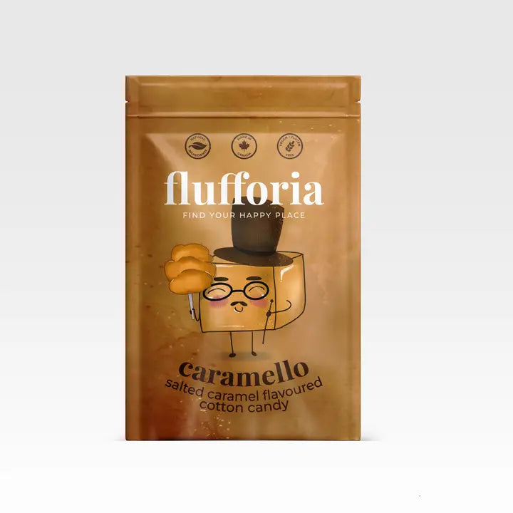 Caramello | Organic All Natural Salted Caramel Cotton Candy - 0