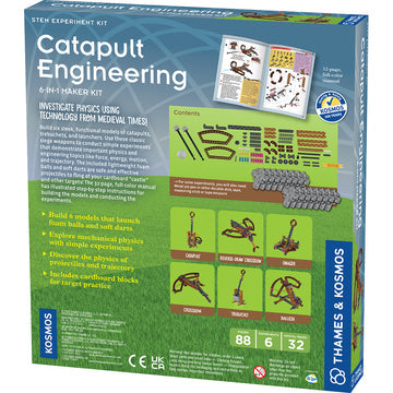 Catapult Engineering: 6-in-1 Maker Kit
