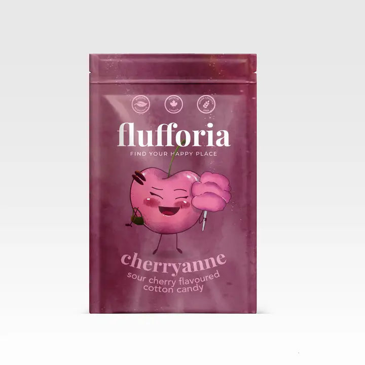 Cherryanne | Organic Sour Cherry Flavored Cotton Candy - 0