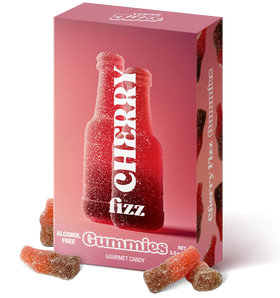 Cherry Fizz Cocktail Gummies