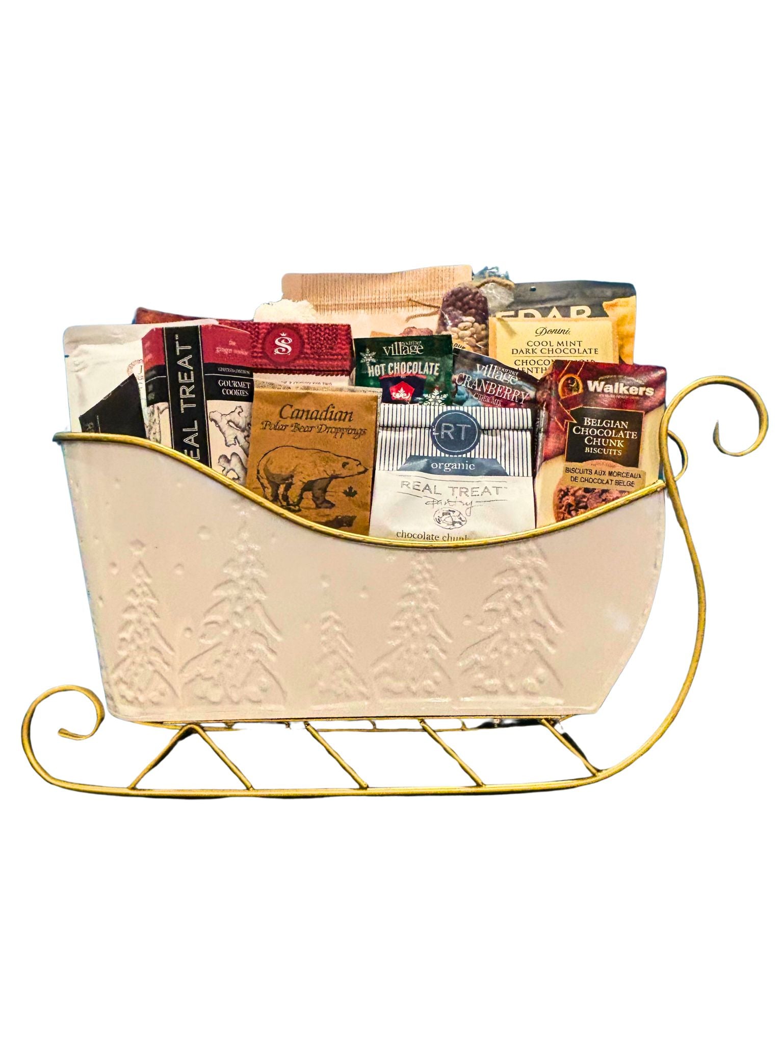 Sleigh Ride Gift Basket (large)