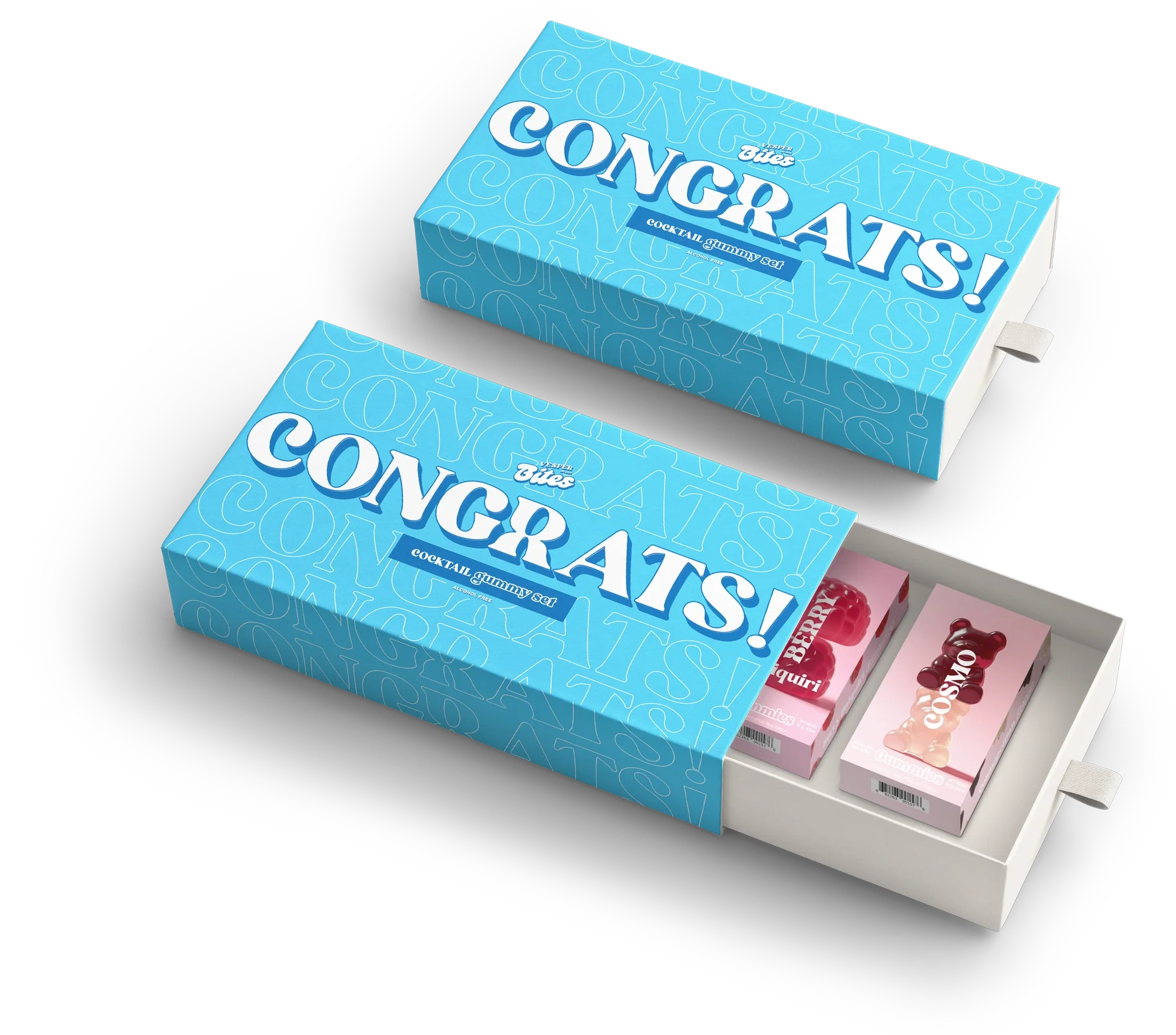 Congrats! Cocktail Gummy Gift Set