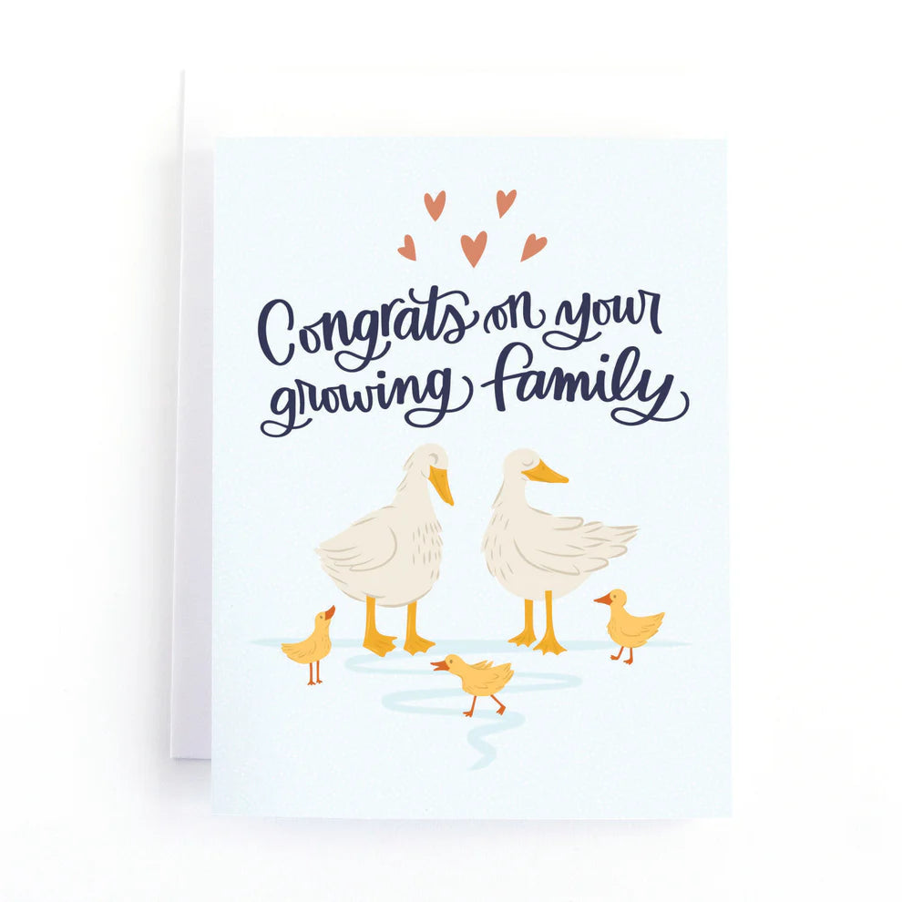 Duckling New Baby Card