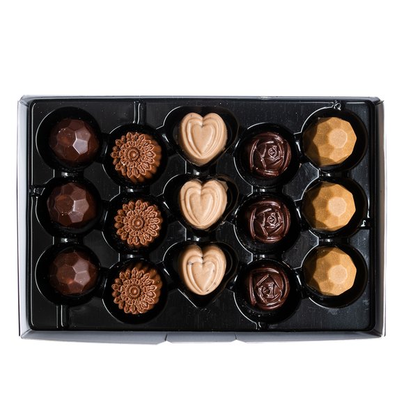15-pc Assorted Holiday Box of Chocolate (Peace by Chocolate)