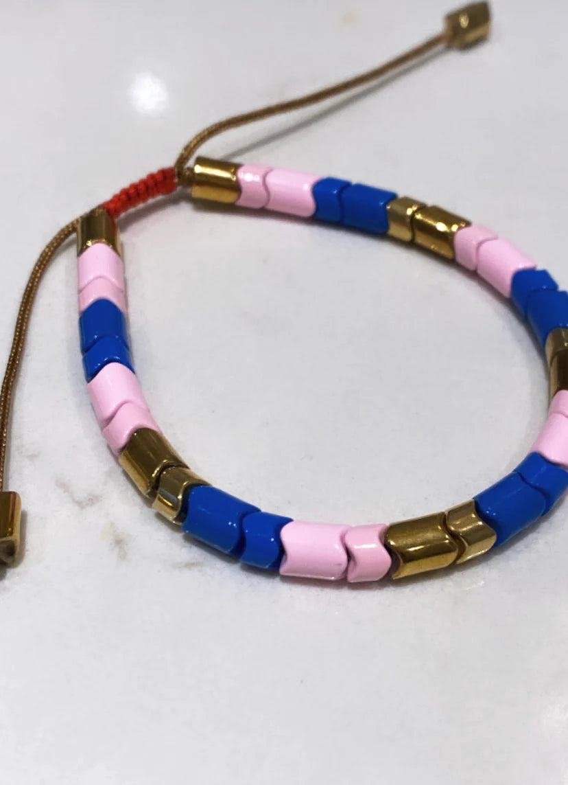 Cotton Candy Puzzle Bracelet 