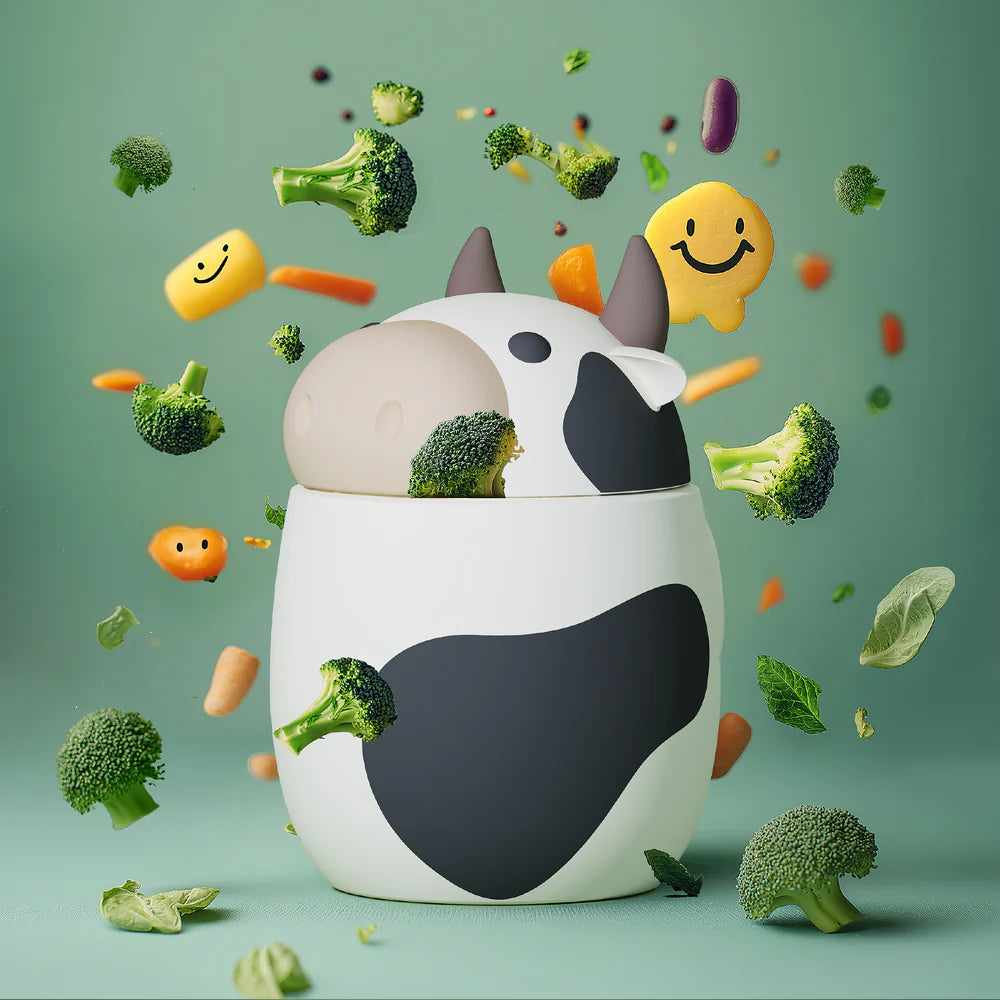 Cow Bestie Food Jar