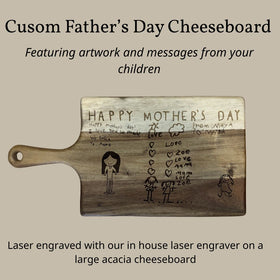 Custom Father's Day Cheeseboard