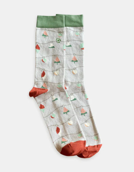 Holiday Ornament Socks - adult