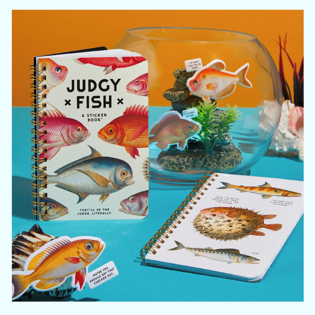 Judgy Fish Sticker Book