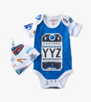 Baby Boys Toronto Bodysuit With Hat-1
