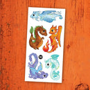 Dragons and the Elements - Temporary Tattoos-1