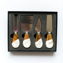 Lynn & Liana Resin Coated Cheese Knife Set-3