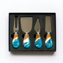 Lynn & Liana Resin Coated Cheese Knife Set-1