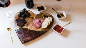 Heart Shaped Cheeseboard - 0