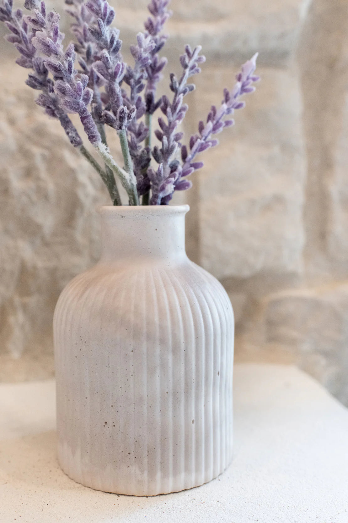 Lynn & Liana Limestone Bud Vase