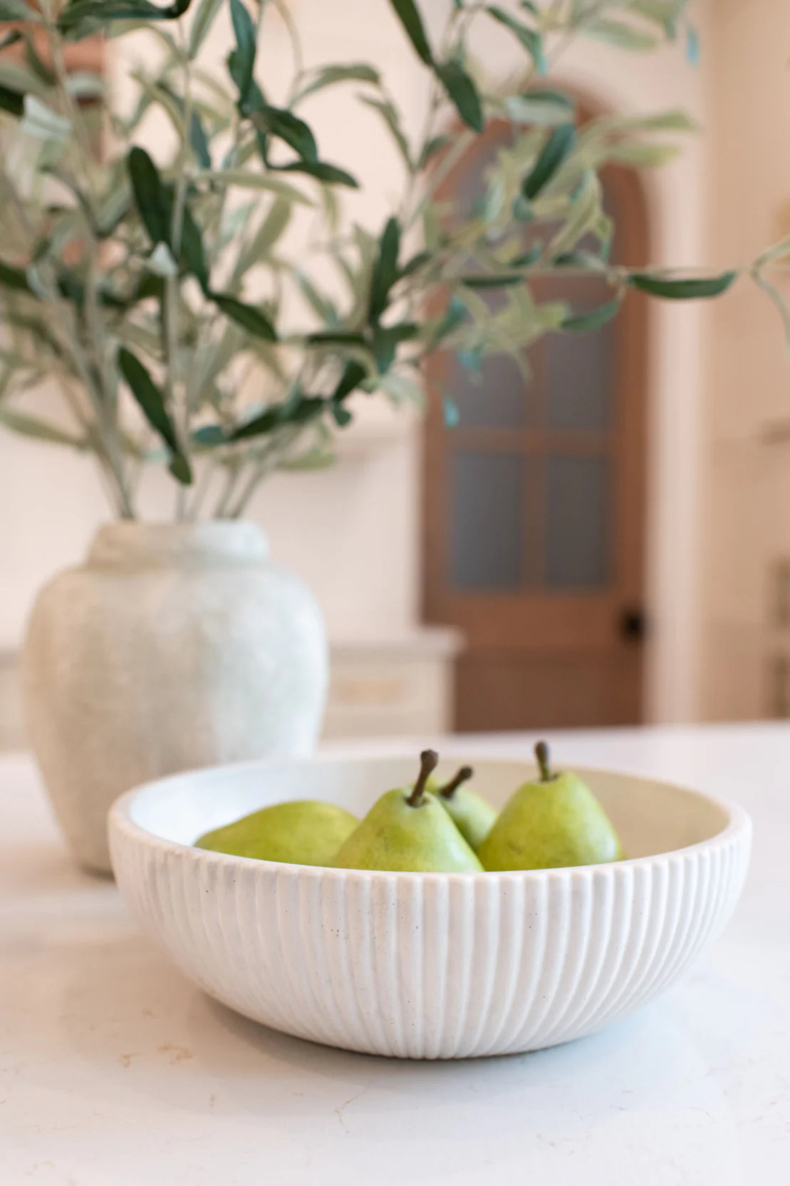 Lynn & Liana Fluted Decorative Bowl