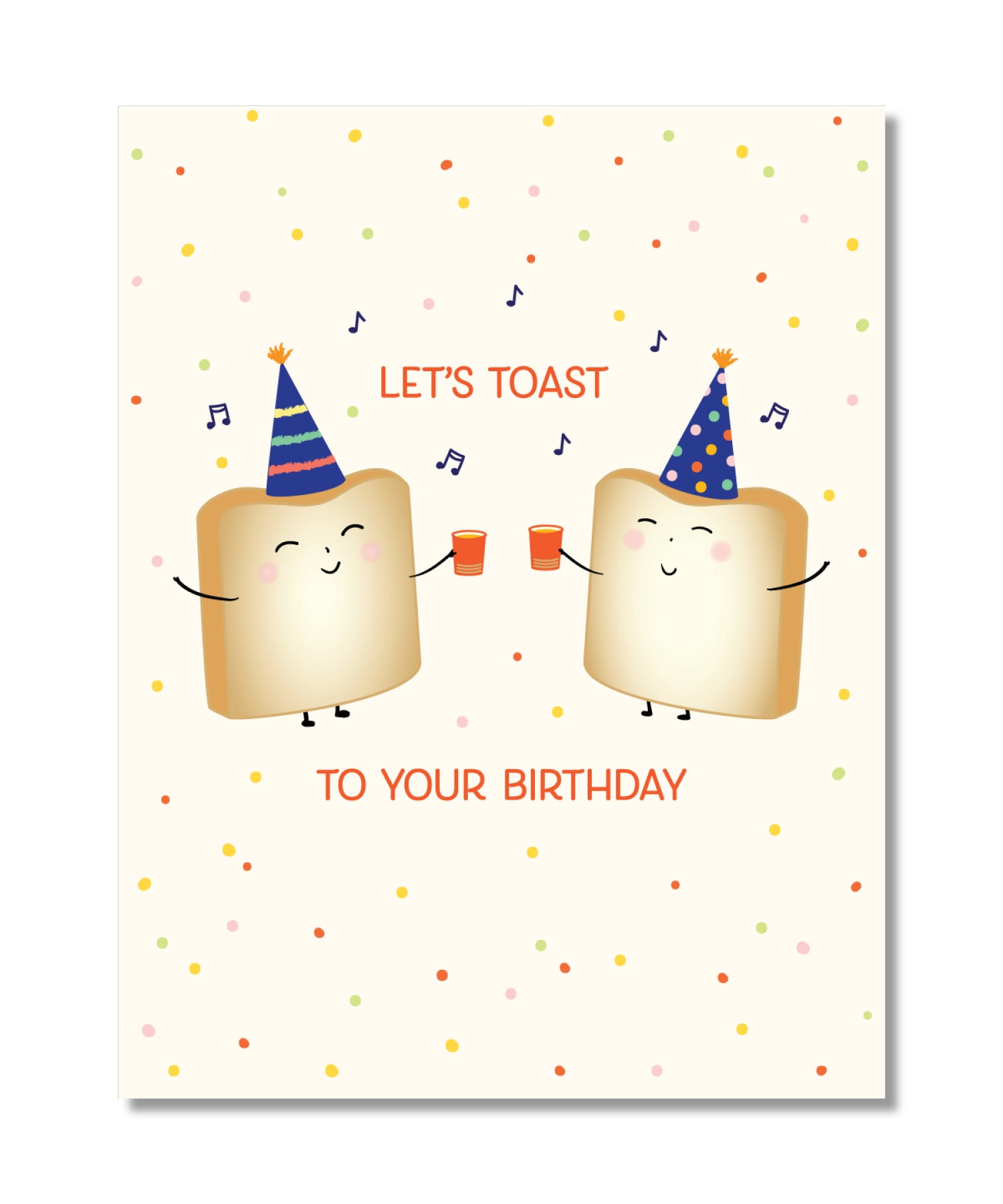 Toast Birthday Card