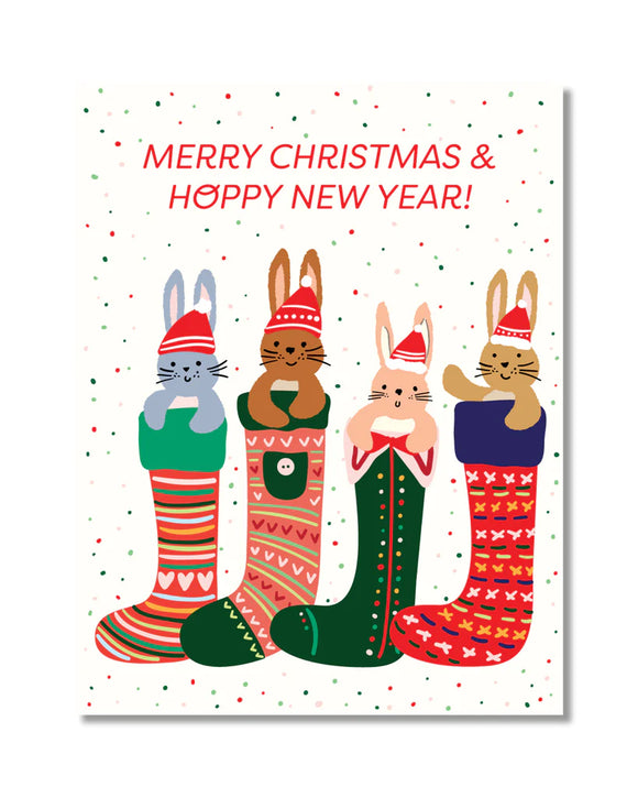 Hoppy New Year Card