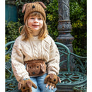 Morris Sausage Dog Knitted Gloves-4
