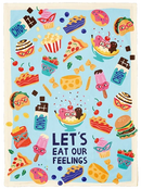 Eat Our Feelings Dish Towel-2