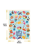 Eat Our Feelings Dish Towel-3