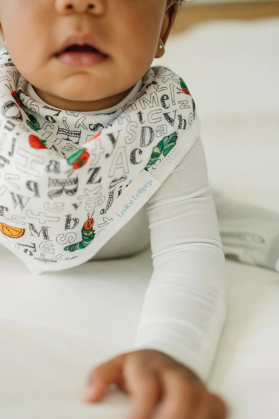 Loulou Lollipop Bandana Bib Set (various patterns)