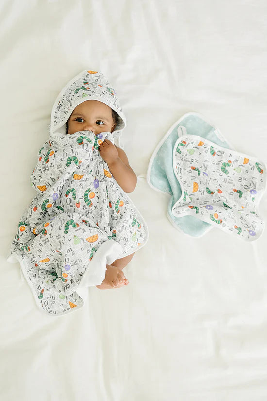 Loulou Lollipop Hooded Towel Set (various patterns)