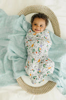 Loulou Lollipop Muslin Swaddle (various patterns)-13