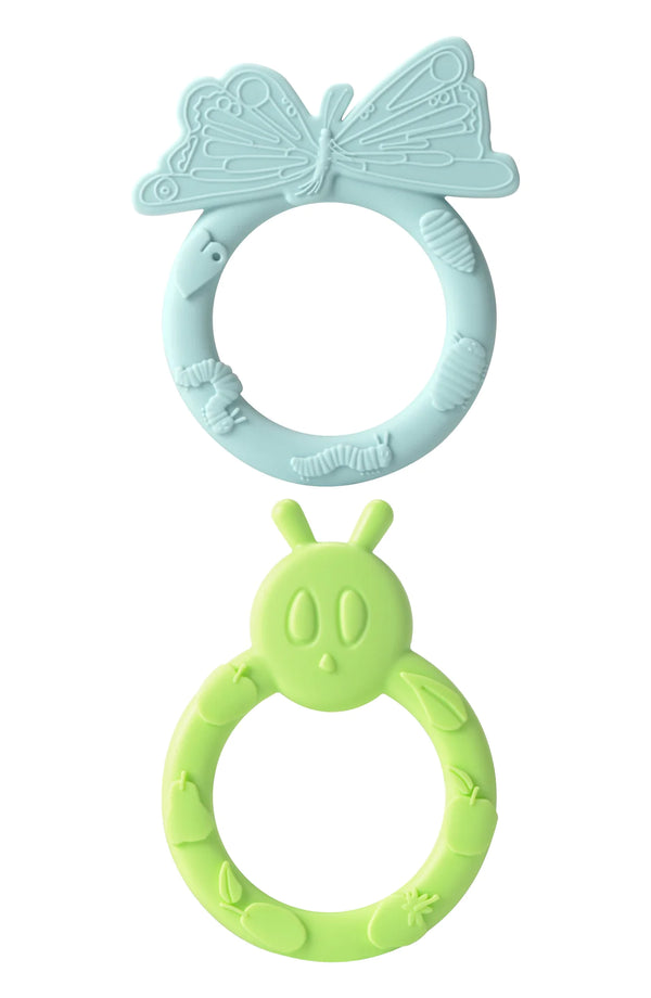 LouLou Lollipop Eric Carle Teether Ring Set