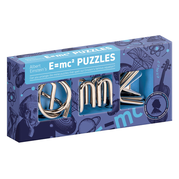 E=mc2 Metal Puzzles