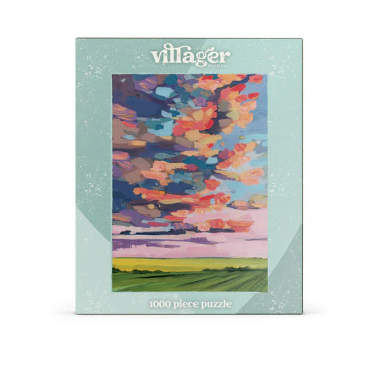 Villager Puzzles | Prairie Sky | 1000-Piece Puzzle for Adults