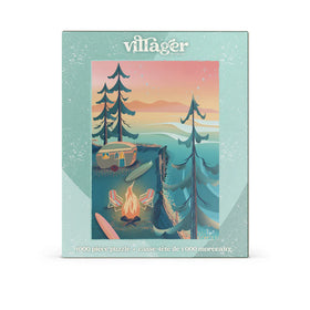 Villager Puzzles | Coastal Camping | 1000-Piece Puzzle for Adults - 0