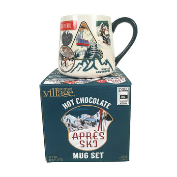 Après Ski Hot Chocolate Mug Set