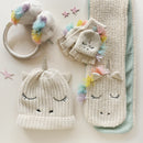 Rainbow Unicorn Knitted Hat-5