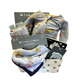 Elephant Engineer Baby Basket