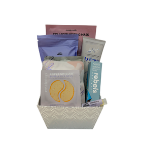 Blush & Bubbles Spa Gift Basket