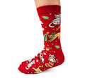 Women's Feline Festive Socks-1